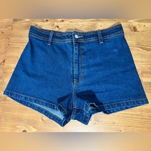 Universal Thread High Waisted Denim Sailor Shorts- size 10